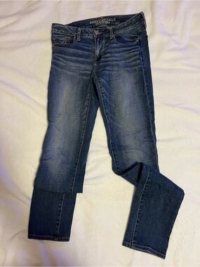 American Eagle Outfitters Women's Skinny Super Stretch Jeans Size 10 X-Long